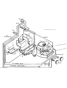 Wiring Diagram parts for Craftsman Front-Engine Lawn Tractor 502257041 from AppliancePartsPros.com