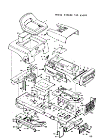 10 Lawn Tractor parts for Craftsman Front-Engine Lawn Tractor 50225801 from AppliancePartsPros.com