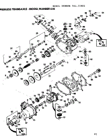 10 Lawn Tractor / Peerless Transaxle parts for Craftsman Front-Engine Lawn Tractor 50225801 from AppliancePartsPros.com