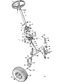 10 Lawn Tractor parts for Craftsman Front-Engine Lawn Tractor 50225831 from AppliancePartsPros.com