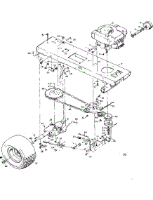 10 Lawn Tractor parts for Craftsman Front-Engine Lawn Tractor 50225831 from AppliancePartsPros.com