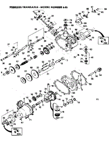 10 Lawn Tractor / Peerless Transaxle parts for Craftsman Front-Engine Lawn Tractor 50225831 from AppliancePartsPros.com