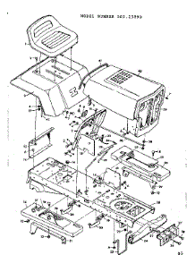 10 Lawn Tractor parts for Craftsman Front-Engine Lawn Tractor 50225890 from AppliancePartsPros.com