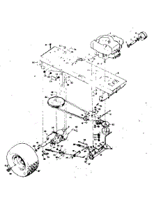 Clutch & Drive Assembly parts for Craftsman Front-Engine Lawn Tractor 50225891 from AppliancePartsPros.com