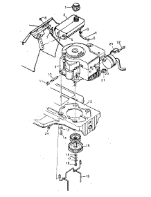 Engine Mount parts for Craftsman Front-Engine Lawn Tractor 502259280 from AppliancePartsPros.com