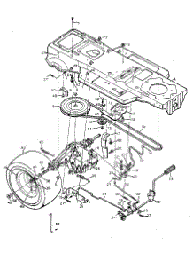 Motion Drive parts for Craftsman Front-Engine Lawn Tractor 502259280 from AppliancePartsPros.com