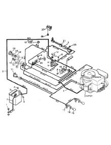 Wiring Diagram parts for Craftsman Front-Engine Lawn Tractor 502259280 from AppliancePartsPros.com