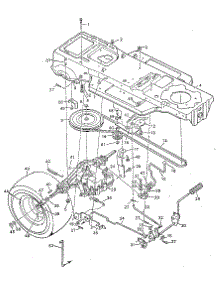 Motion Drive parts for Craftsman Front-Engine Lawn Tractor 502259281 from AppliancePartsPros.com