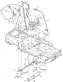 Suspension System parts for Craftsman Front-Engine Lawn Tractor 502259281 from AppliancePartsPros.com