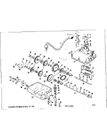 Complete Trans No. 21196 parts for Craftsman Front-Engine Lawn Tractor 50281300 from AppliancePartsPros.com