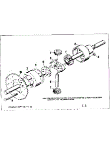 Complete Diff. No. 21180 parts for Craftsman Front-Engine Lawn Tractor 50281300 from AppliancePartsPros.com