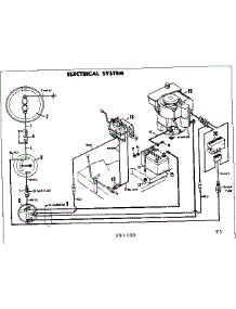 Electrical System parts for Craftsman Front-Engine Lawn Tractor 50281300 from AppliancePartsPros.com