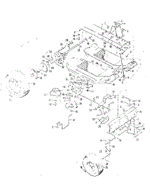Drive Assembly parts for Craftsman Front-Engine Lawn Tractor 50281373 from AppliancePartsPros.com