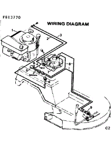 Wiring Diagram parts for Craftsman Front-Engine Lawn Tractor 502813770 from AppliancePartsPros.com