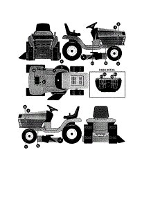 Decal Assembly Ii parts for Yard King Front-Engine Lawn Tractor 50562X89 from AppliancePartsPros.com