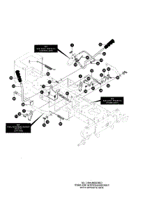 Mower Suspension parts for Yard King Front-Engine Lawn Tractor 50565X89 from AppliancePartsPros.com