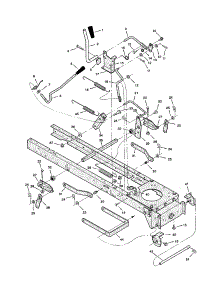Mower Housing Suspension parts for Murray Front-Engine Lawn Tractor 50568X9A from AppliancePartsPros.com