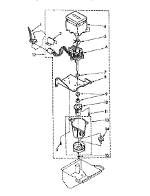Pump Components parts for Sub-Zero Freestanding Ice Maker 505IS from AppliancePartsPros.com