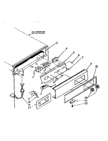 Escutcheon And Control Components parts for Sub-Zero Freestanding Ice Maker 505ISC from AppliancePartsPros.com