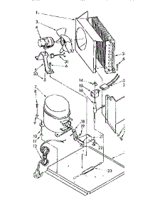 Unit Components parts for Sub-Zero Freestanding Ice Maker 505ISC from AppliancePartsPros.com