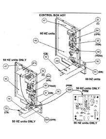 Control Box Assy parts for Carrier Heating Cooling Combined Unit 50JS018300 from AppliancePartsPros.com