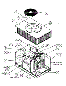 Inside View parts for Carrier Heating Cooling Combined Unit 50JZ024300 from AppliancePartsPros.com