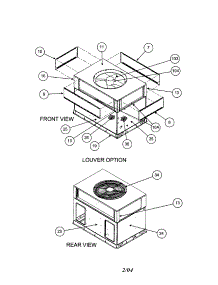 Panels / Top Cover / Outdoor Motor parts for Carrier Heating Cooling Combined Unit 50JZ030310 from AppliancePartsPros.com