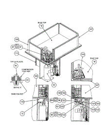 Evaporator Top / Base Pan parts for Carrier Heating Cooling Combined Unit 50JZ030310 from AppliancePartsPros.com