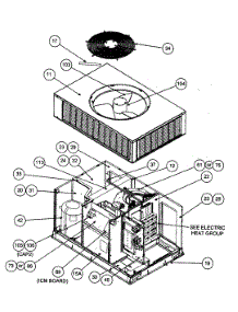 Inside View parts for Carrier Heating Cooling Combined Unit 50JZ036300 from AppliancePartsPros.com