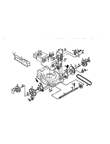 Wheel Assembly parts for Western Auto Gas Walk-Behind Mower 5135A79 from AppliancePartsPros.com
