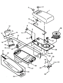 Handle And Bag Housing parts for Eureka Upright Vacuum 5150A from AppliancePartsPros.com