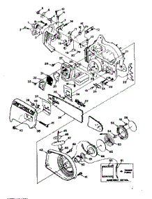 Rewind Starter parts for Craftsman Chainsaw 517358511 from AppliancePartsPros.com
