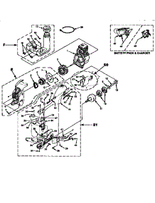Starter Assembly parts for Craftsman Line Trimmer 51774118 from AppliancePartsPros.com