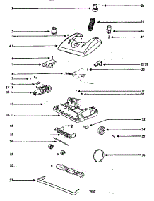 Base Assembly parts for Eureka Upright Vacuum 5180AT from AppliancePartsPros.com
