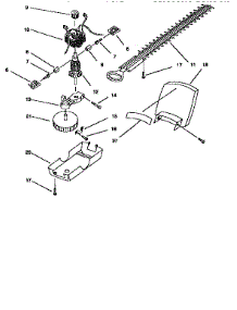 Motor And Blade Assembly parts for Toro Electric Line Trimmer 51819 from AppliancePartsPros.com