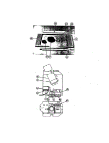 Window Mount & Thermostat parts for Carrier Room Air Conditioner 51CVA209100B from AppliancePartsPros.com