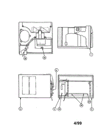 Room Air Conditioner parts for Carrier Room Air Conditioner 51DTA111100 from AppliancePartsPros.com
