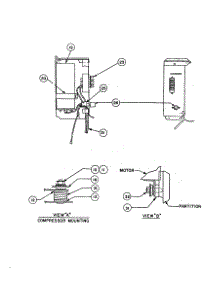Thermostat parts for Carrier Room Air Conditioner 51FTA114150 from AppliancePartsPros.com