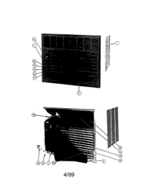 Room Air Conditioner parts for Carrier Room Air Conditioner 51HK226700 from AppliancePartsPros.com