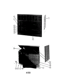 Room Air Conditioner parts for Carrier Room Air Conditioner 51HK334300 from AppliancePartsPros.com