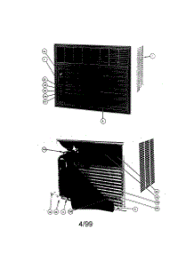 Room Air Conditioner parts for Carrier Room Air Conditioner 51HKA336300 from AppliancePartsPros.com