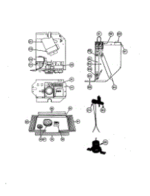 Window Mount And Thermostat parts for Carrier Room Air Conditioner 51QCB212310B from AppliancePartsPros.com