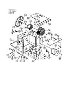 Electrical System / Air Handling parts for Carrier Room Air Conditioner 51SSA1081 from AppliancePartsPros.com