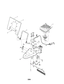 Hood / Engine / Deck parts for Troy-Bilt Gas Line Trimmer 52063 from AppliancePartsPros.com