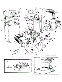 Replacement Parts parts for Craftsman Lawn Vacuum 521245501 from AppliancePartsPros.com