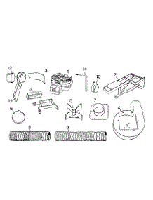 Optional Accessories parts for Craftsman Lawn Vacuum 52126470 from AppliancePartsPros.com