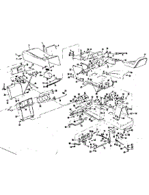 Main Frame parts for Craftsman Rear-Engine Riding Mower 52852600 from AppliancePartsPros.com