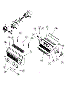 Front Cabinet Assy parts for Carrier Heating Cooling Combined Unit 52MQAU12301AA from AppliancePartsPros.com