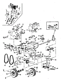 Drive Assembly parts for Craftsman Snow Blower 5360-85 from AppliancePartsPros.com