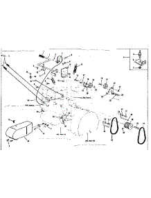 Pulley And Springs parts for Craftsman Snow Blower 5361-1700 from AppliancePartsPros.com